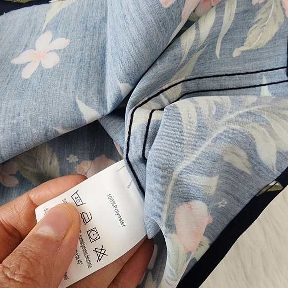 COOFANDY Men's Floral Hawaiian Shirt Short Sleeve Casual Button Down Tro… - Picture 7 of 8